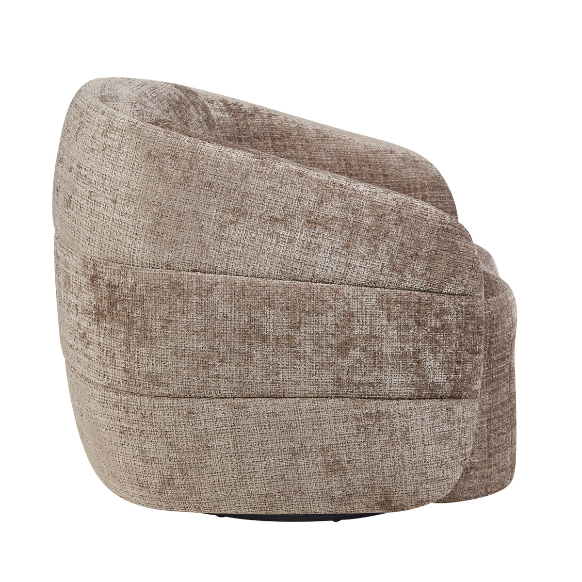 Armchair – Swivel Function, Rounded Design, Soft Upholstery – Yara | Starfurn