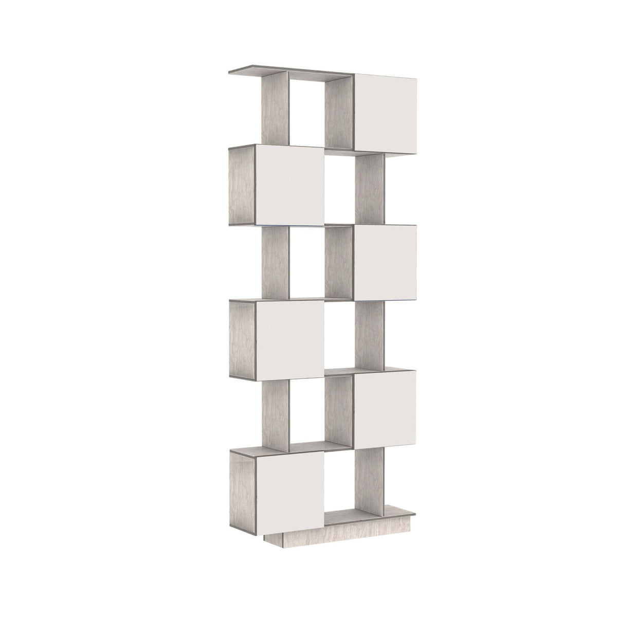 Shelf made of birch plywood with an oil-wax finish & HPL doors S – Boxy | Radis