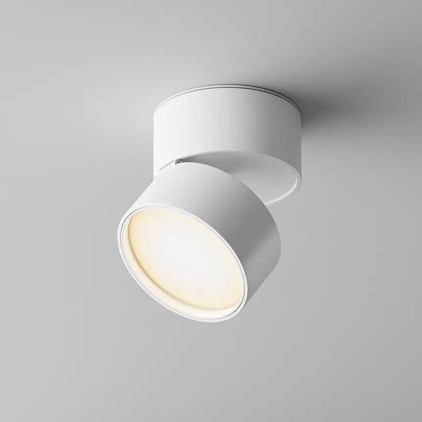 Deckenleuchte – Weißes Aluminium, 12 W Leistung, Ø8,5 cm, Warmweiß, CRI 80 - Onda | Maytoni