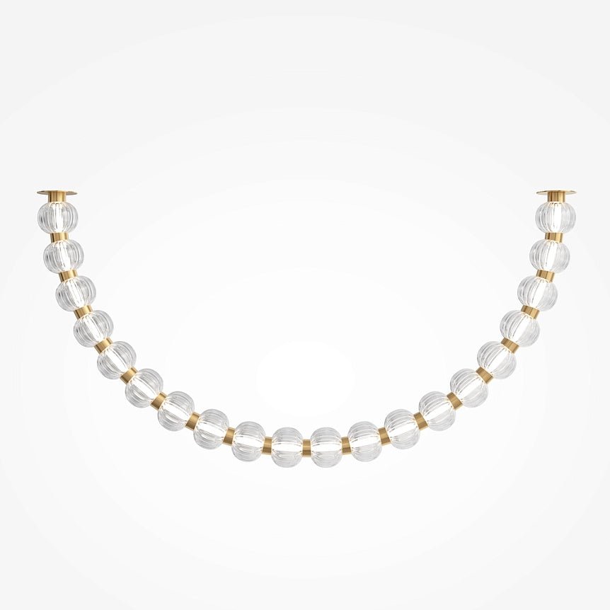 Deckenleuchte goldfarben Glaskugeln warmweißes LED - Licht – Amulet | Maytoni - Esszett Luxury | Stilvolles Wohnen mit Charakter