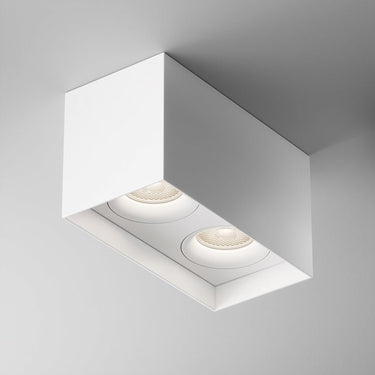 Deckenleuchte Slim GU10 2×10W Mattes Weiß Finish – Slim | Maytoni - Esszett Luxury | Stilvolles Wohnen mit Charakter