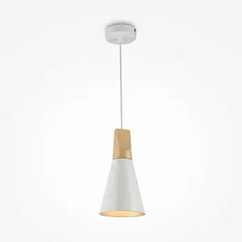 Pendelleuchte – Weißes Metall, Konisches Design, 140 cm Höhe - Bicones | Maytoni