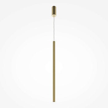 Pendelleuchte Goldfarbiges Aluminium Modernes Design & Integrierte LED – Pro Extra | Maytoni - Esszett Luxury | Stilvolles Wohnen mit Charakter