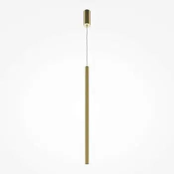 Pendelleuchte – Goldenes Aluminium, 6 W Leistung, Neutralweiß, Ø3 cm - Pro Extra | Maytoni