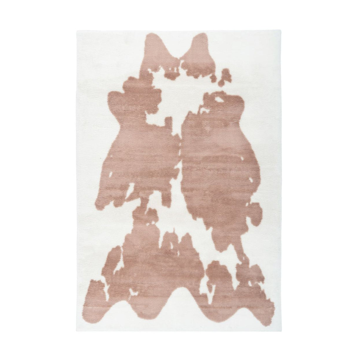 Super Soft High Pile Animal Print Rug with Cotton Backing – Rabbit Animal 500 | Kayoom