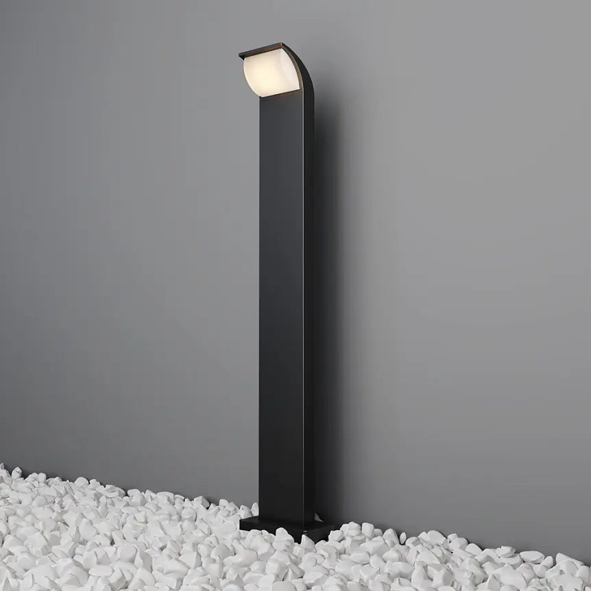 Landschaftsleuchte – Graphitfarbenes Aluminium-Kunststoff, 7 W Leistung, IP65 Schutzart, 80 cm Höhe - Stock | Maytoni