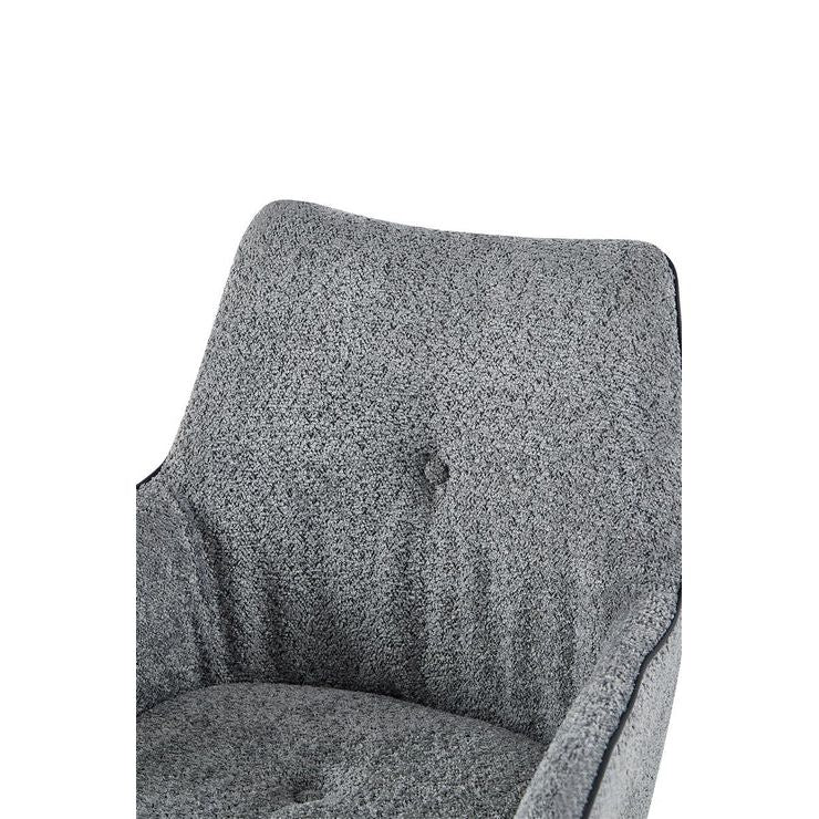 Stuhl Gestepptes Rücken - Design Samtbezug Drehgestell mit Rückholmechanismus – Allie 125 | Kayoom - Esszett Luxury | Stilvolles Wohnen mit Charakter
