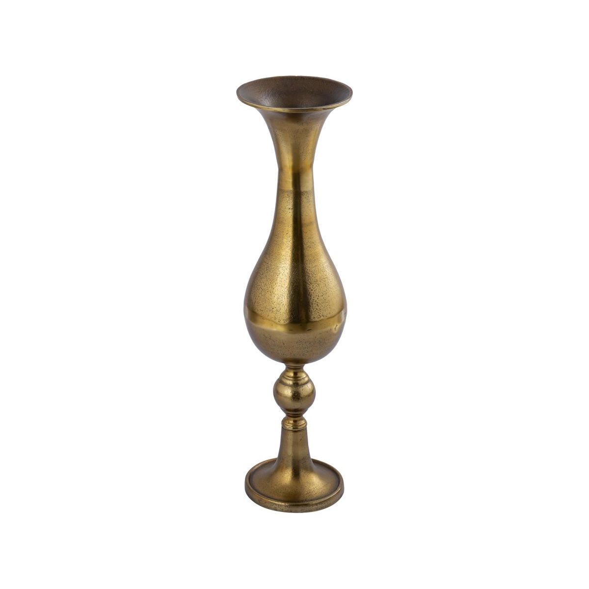 Aluminiumtopf - Orish Brass 16.5 x 16.5 x 64.0 cm von PTMD - Esszett Luxury | Stilvolles Wohnen mit Charakter