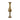 Aluminiumtopf - Orish Brass 16.5 x 16.5 x 64.0 cm von PTMD - Esszett Luxury | Stilvolles Wohnen mit Charakter