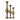 Aluminiumtopf - Orish Brass 16.5 x 16.5 x 64.0 cm von PTMD - Esszett Luxury | Stilvolles Wohnen mit Charakter