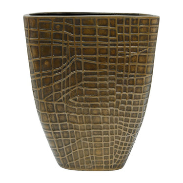 Aluminiumtopf - Selvas gold L (38 x 10 x 45 cm) von PTMD - Esszett Luxury | Stilvolles Wohnen mit Charakter