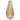 Aluminiumtopf - Xanny Gold Oval L ( 40.5 x 7 x 40 cm ) von PTMD - Esszett Luxury | Stilvolles Wohnen mit Charakter