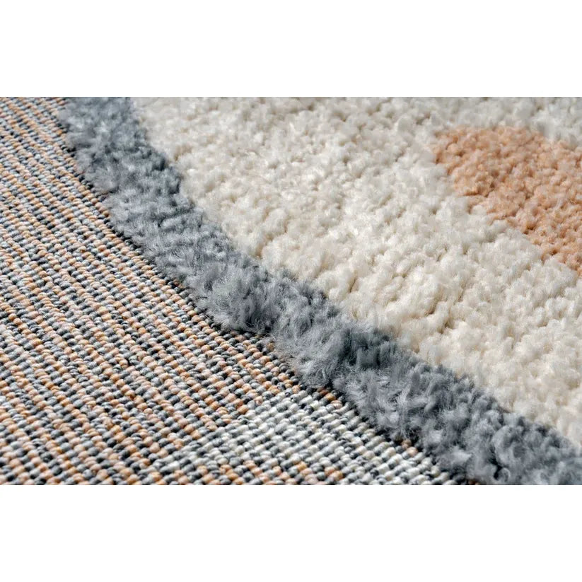Teppich – Hasenmotiv, Polypropylen Flor, Kurzflor Struktur, 160 x230 cm - Modena 415 | Kayoom