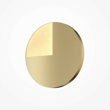 Wandleuchte Gebürstetes Messingfinish, matter Acryl - Diffusor, integrierte 12 W LED 3000 K – Jupiter | Maytoni - Esszett Luxury | Stilvolles Wohnen mit Charakter