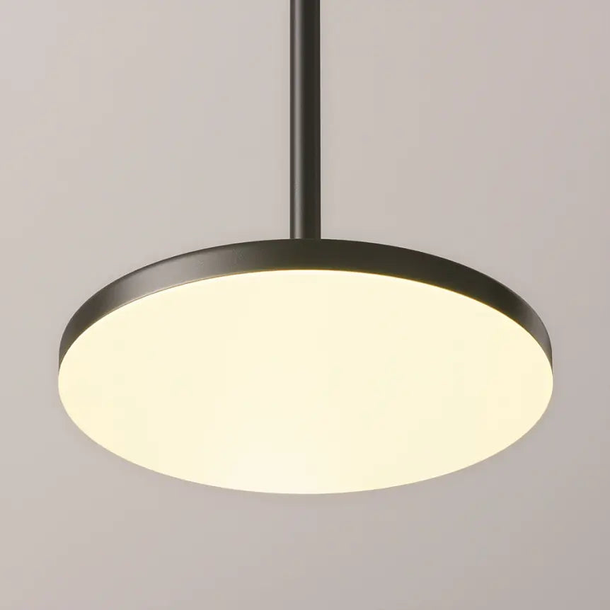 Pendant Light Black aluminum housing with matte white acrylic diffuser, integrated LED and modern design – Arc | Maytoni