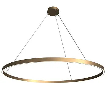 Pendant Lamp Brass Finish, 1200mm Ring, LED 81W, 4800 lm, 3000K, IP20 – MOD058PL-L65BS3K | Maytoni