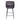 Barstuhl - Fallon Velvet Niedrig (60 x 54 x 95 cm) Anthrazit von PTMD - Esszett Luxury | Stilvolles Wohnen mit Charakter