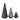 Baumstatue - Faran Purple 13.0 x 13.0 x 25.0 cm von PTMD - Esszett Luxury | Stilvolles Wohnen mit Charakter