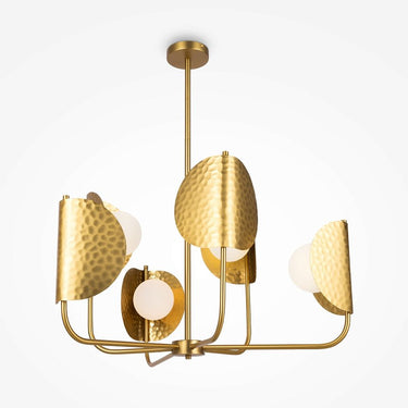 Pendelleuchte Messing & Weißglas Verstellbare Höhe & LED – Tropic | Maytoni - Esszett Luxury | Stilvolles Wohnen mit Charakter