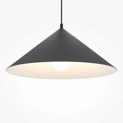 Pendant Lamp Black Metal Minimalist Design – Basic Colors | Maytoni