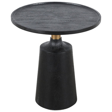 Beistelltisch - Seva 46.0 x 46.0 x 50.0 cm Schwarz Gold von PTMD - Esszett Luxury | Stilvolles Wohnen mit Charakter