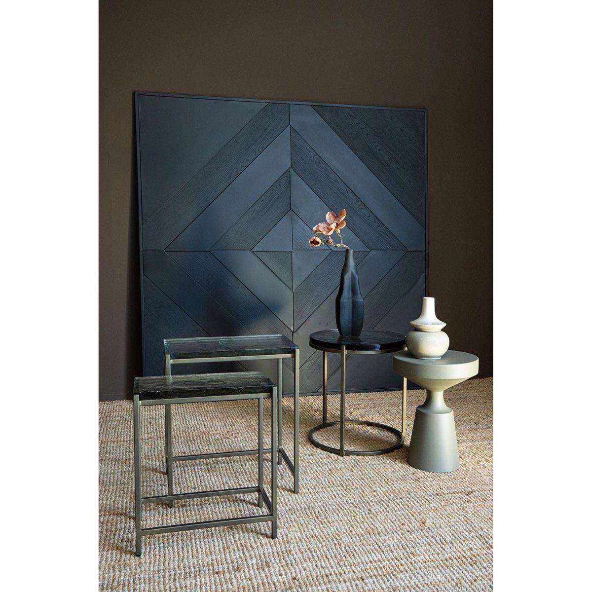Beistelltisch - Youke Brass iron (Set aus 2) von PTMD - Esszett Luxury | Stilvolles Wohnen mit Charakter