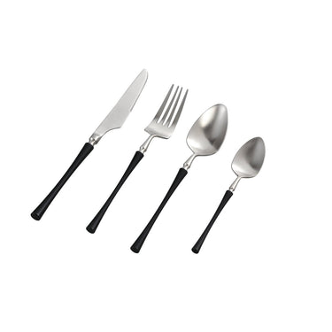 Besteck - Delicious Iron Steel Silber / Schwarz von PTMD - Esszett Luxury | Stilvolles Wohnen mit Charakter