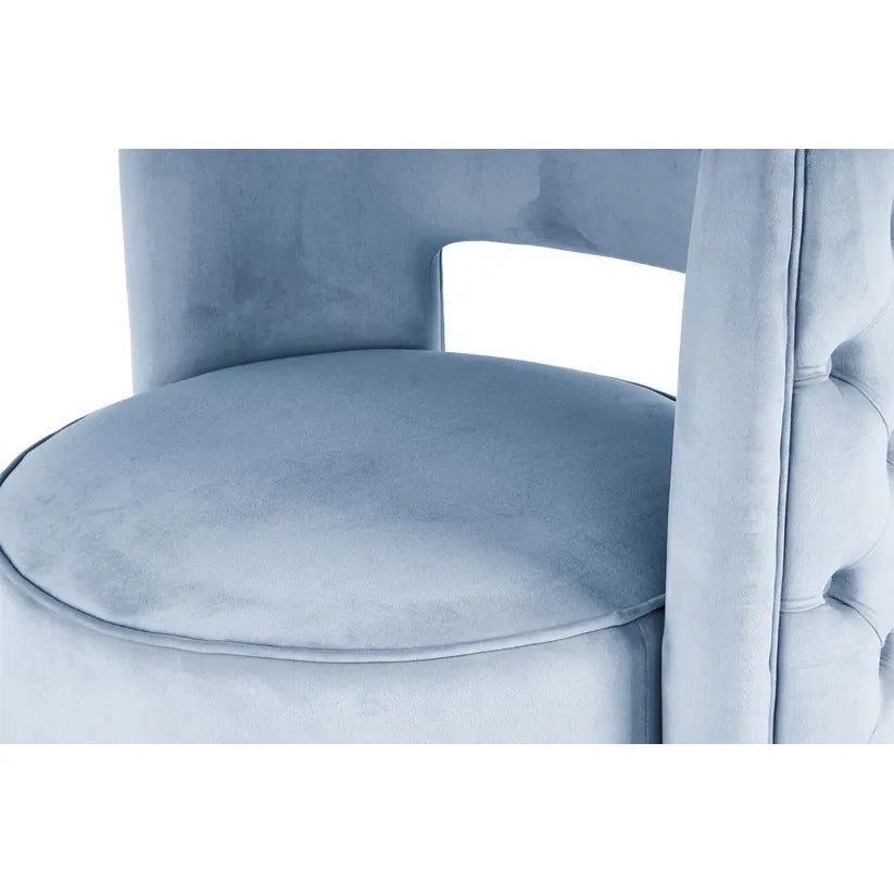 Sessel mit Samtbezug & stabilem Metallgestell – Beverly 125 | Kayoom - Esszett Luxury | Stilvolles Wohnen mit Charakter