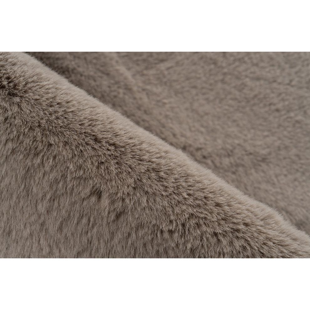 Badematte – Weiches Garn, Flauschige Oberfläche, Dunkelbeiger Farbton, 65 x 100 cm - Rabbit 225 | Kayoom