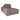 Block Sofa Silent 01 Natural Chaiselongue links von PTMD - Esszett Luxury | Stilvolles Wohnen mit Charakter