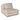 Block Sofa Silent 01 Natural Chaiselongue links von PTMD - Esszett Luxury | Stilvolles Wohnen mit Charakter