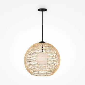 Pendant Light Matt Gold Finish Elegant Metal Frame & Modern Design – Cane | Maytoni