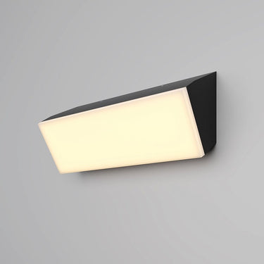 Wandleuchte mit graphitfarbenem Metallgehäuse und weißem Acryl - Diffusor – Brick | Maytoni - Esszett Luxury | Stilvolles Wohnen mit Charakter