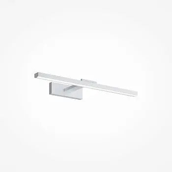 Spiegelleuchte – Weißes Aluminium, 50 cm Breite, 4000 K Licht, 12 W Leistung - Bris | Maytoni