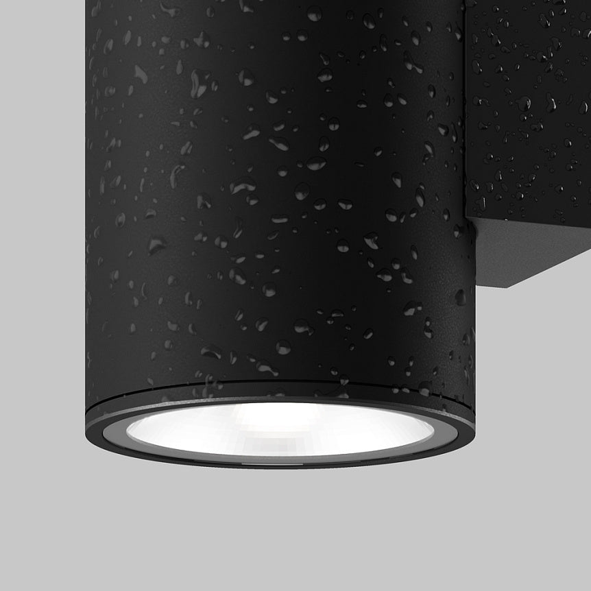 Wandleuchte – Graphitfarbenes Metall mit Glas, 5 W LED, Warmweiß, 350 lm - Shim | Maytoni