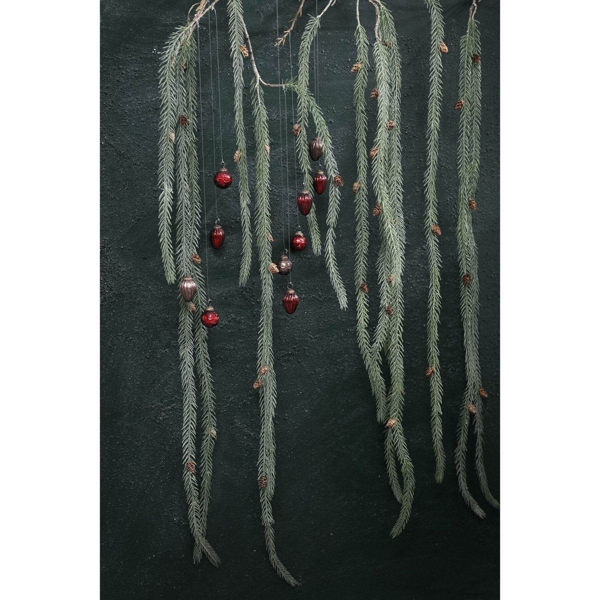 Christbaumschmuck - Ruiee Rot von PTMD - Esszett Luxury | Stilvolles Wohnen mit Charakter