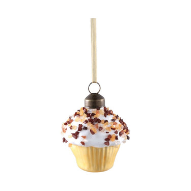 Christbaumschmuck - Shakra Gold Cupcake von PTMD - Esszett Luxury | Stilvolles Wohnen mit Charakter