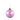 Christbaumschmuck - Shannin Rosa, Öl schimmernd Kugelform mit langer Spitze - 8.0 x 8.0 x 15.0 cm von PTMD - Esszett Luxury | Stilvolles Wohnen mit Charakter