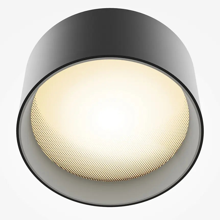 Ceiling light Black aluminum housing Warm white – Vega | Maytoni