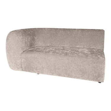 Couch - Lujo 166.0 x 100.0 x 71.0 cm Ottomane Links von PTMD - Esszett Luxury | Stilvolles Wohnen mit Charakter