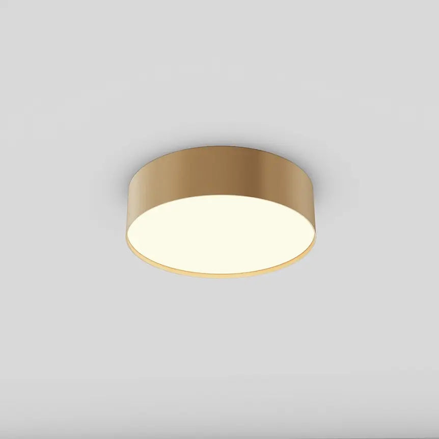 Deckenleuchte – Mattgold Finish, Aluminium Gehäuse, 24W Leistung, Ø22 cm - Zon | Maytoni
