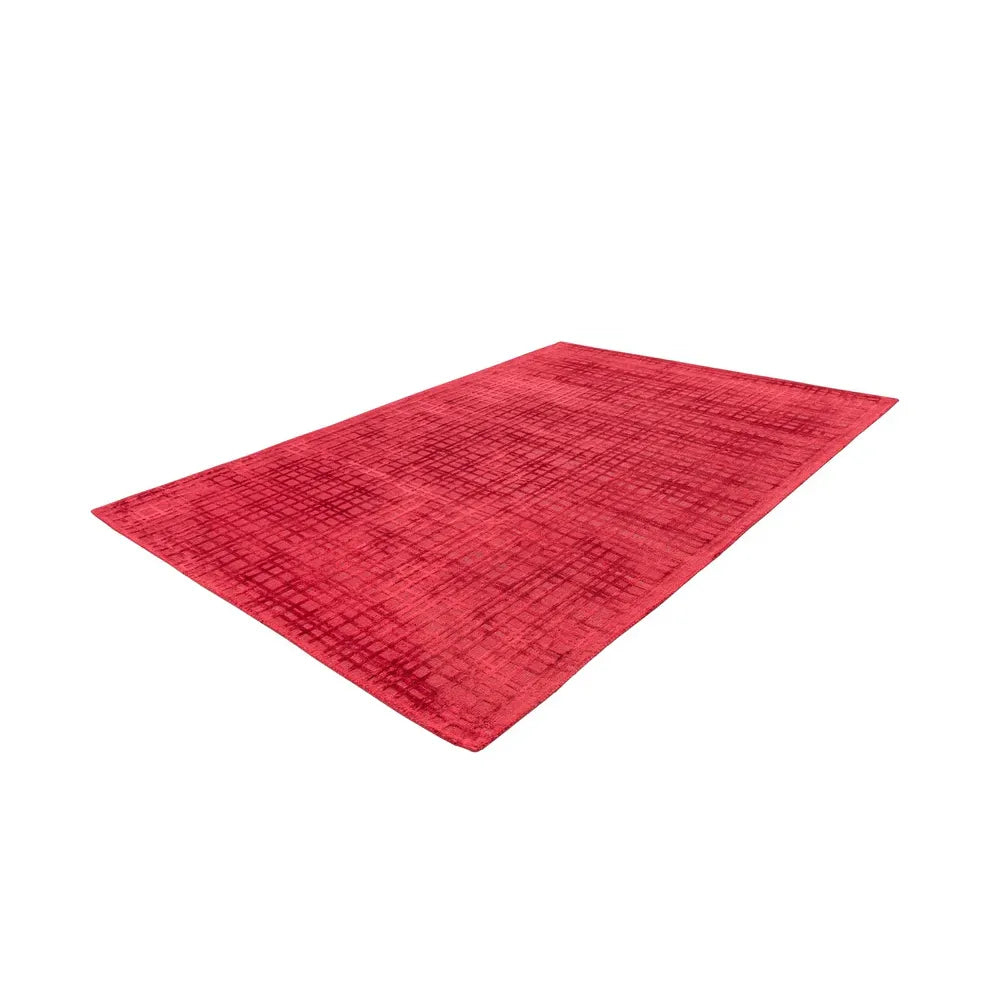 Teppich – Viskose Oberfläche, 3D Effekt, Kirschrot, 120 x 170 cm - Karma 125 | Kayoom
