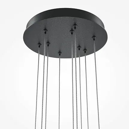 Pendant light Brushed brass finish & opal glass diffuser – Jupiter MOD236PL‑L54B3K | Maytoni