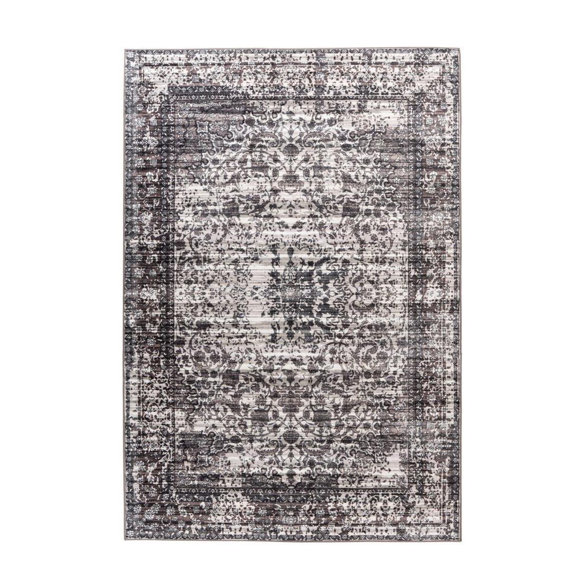 Teppich – Vintage Muster, Verblasster Effekt, Ornamentales Design, 120 x 170 cm - Saphira 500 | Kayoom