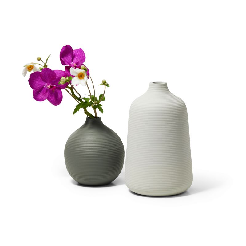 Vase – pulverbeschichtetes Aluminium bruchsicher minimalistisches Design – Lim | Philippi