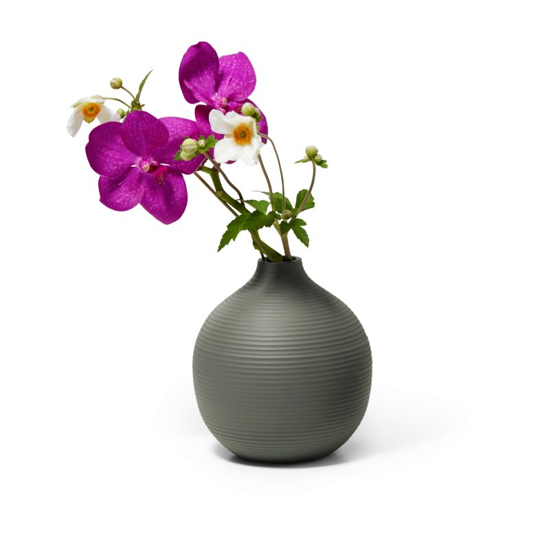 Vase – pulverbeschichtetes Aluminium bruchsicher minimalistisches Design – Lim | Philippi