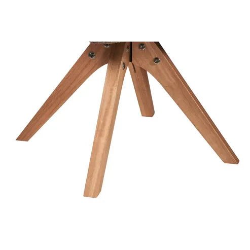 Stuhl Gepolsterte Sitzfläche mit Armlehnen und Holzbeinen – Dian 225 | Kayoom - Esszett Luxury | Stilvolles Wohnen mit Charakter