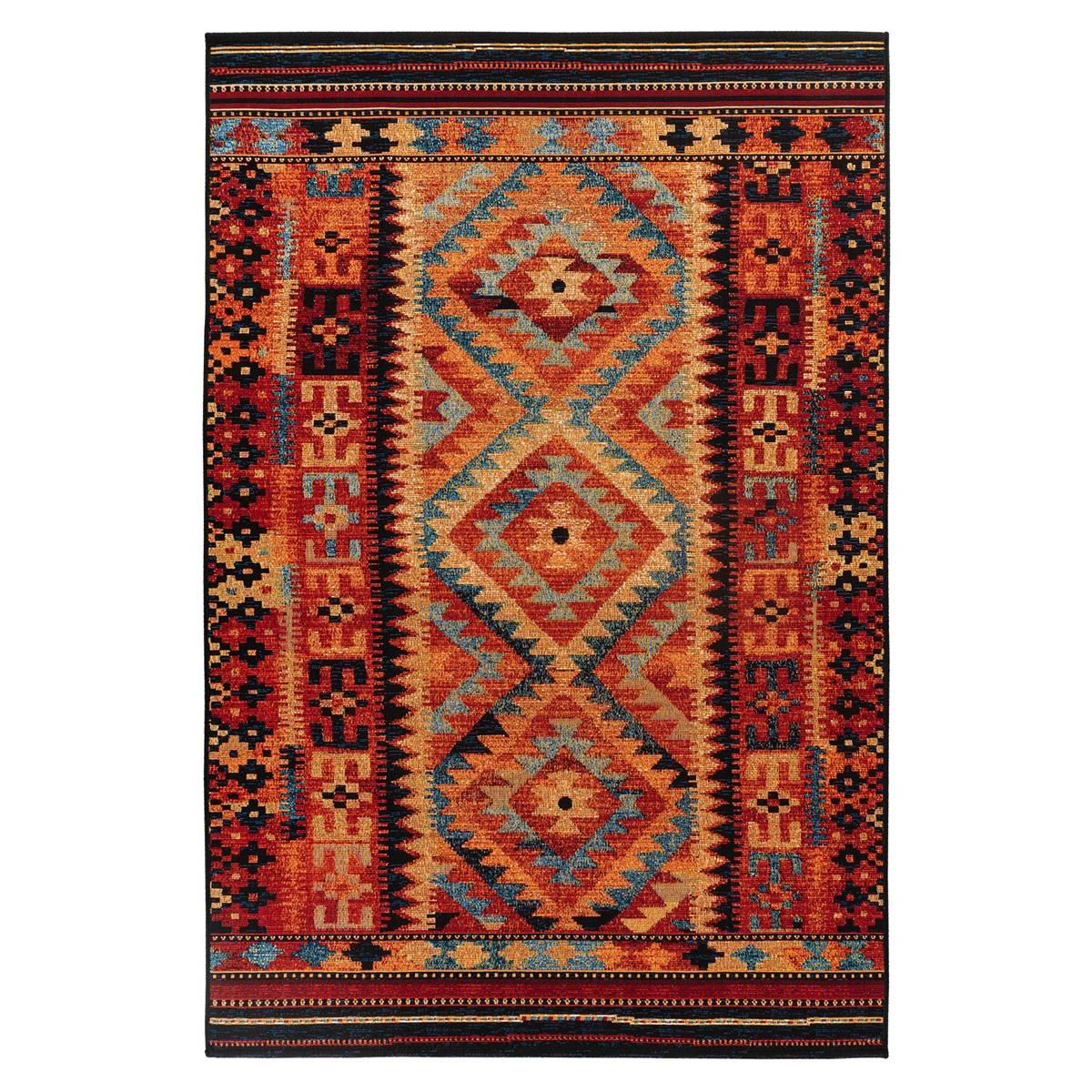 Teppich – Vintage Jacquard, Flache Struktur, Geometrisches Design, 80 x 150 cm - Goliath 651 | Kayoom