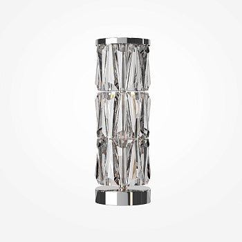 Tischleuchte Zylindrischer Klarglasschirm Messingfuß & Modernes Design – Puntes | Maytoni - Esszett Luxury | Stilvolles Wohnen mit Charakter