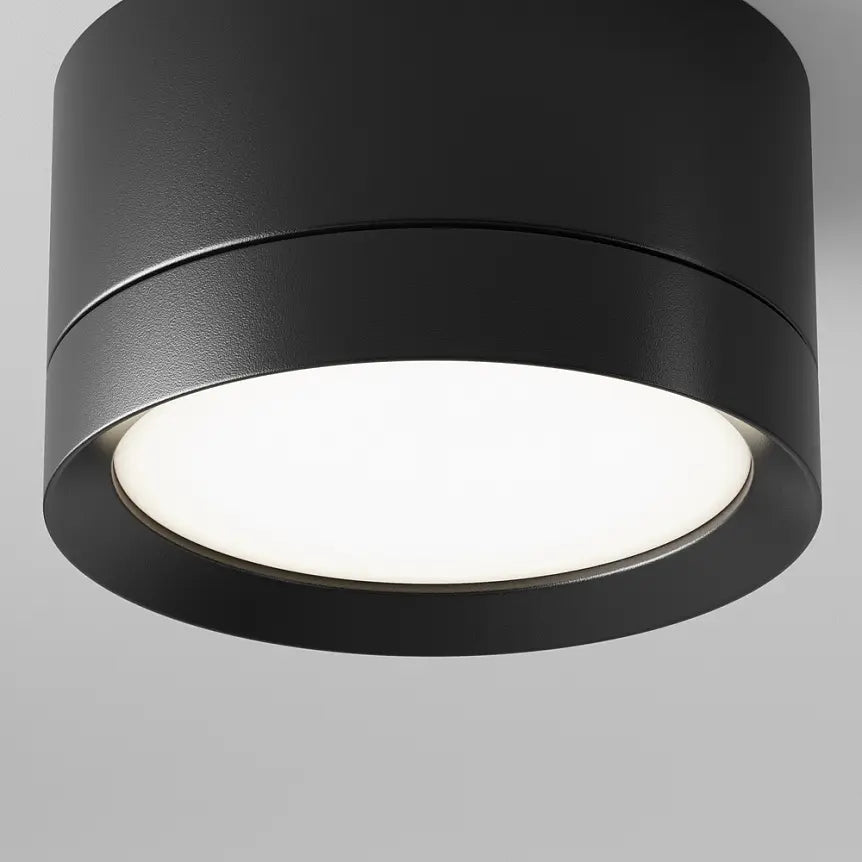 Ceiling Lamp Black Aluminum GX53 Socket 12W – Hoop | Maytoni